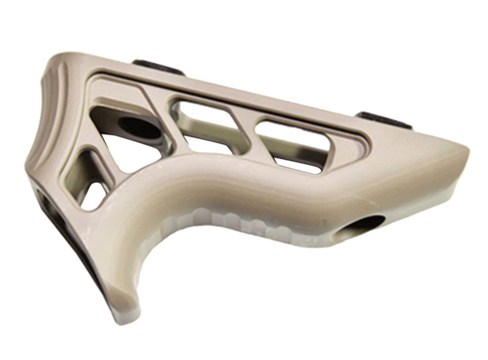 Timber Creek Outdoors MEMAFGFDE Enforcer Mini Angled Foregrip Flat Dark Earth Billet Aluminum