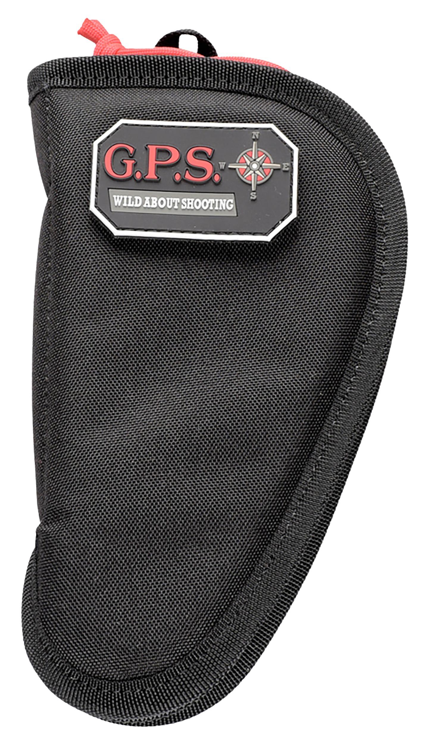 GPS Bags 1004CPCB Discreet Case  w/ Black Finish w/ Lockable Zipper for 4" or Less Barrel Handgun
