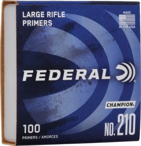 FEDERAL PRIMERS LARGE RIFLE 5000 PACK CASE