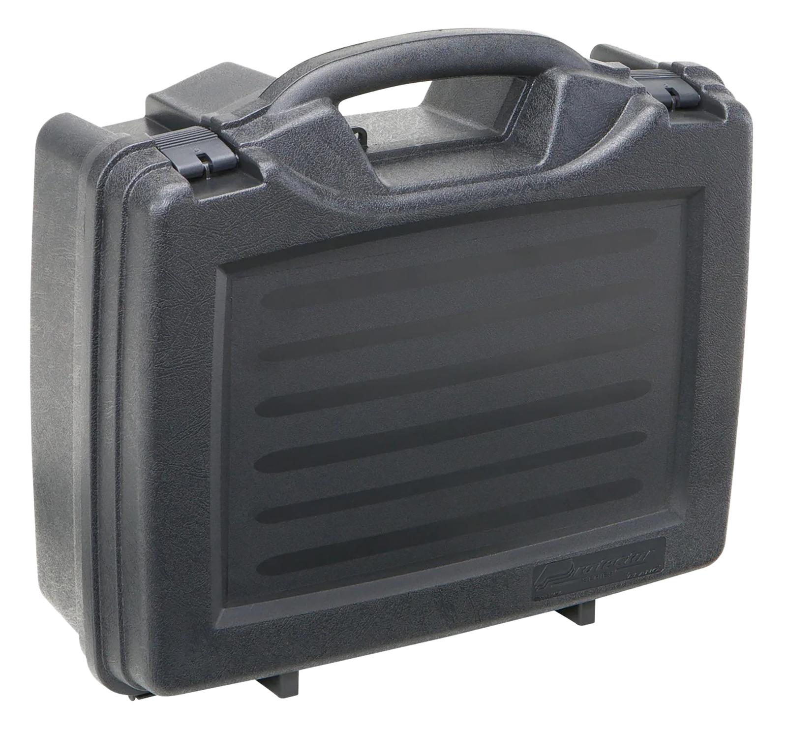 Plano 140402 Protector Pistol Case Black Polymer Holds 4 Pistols