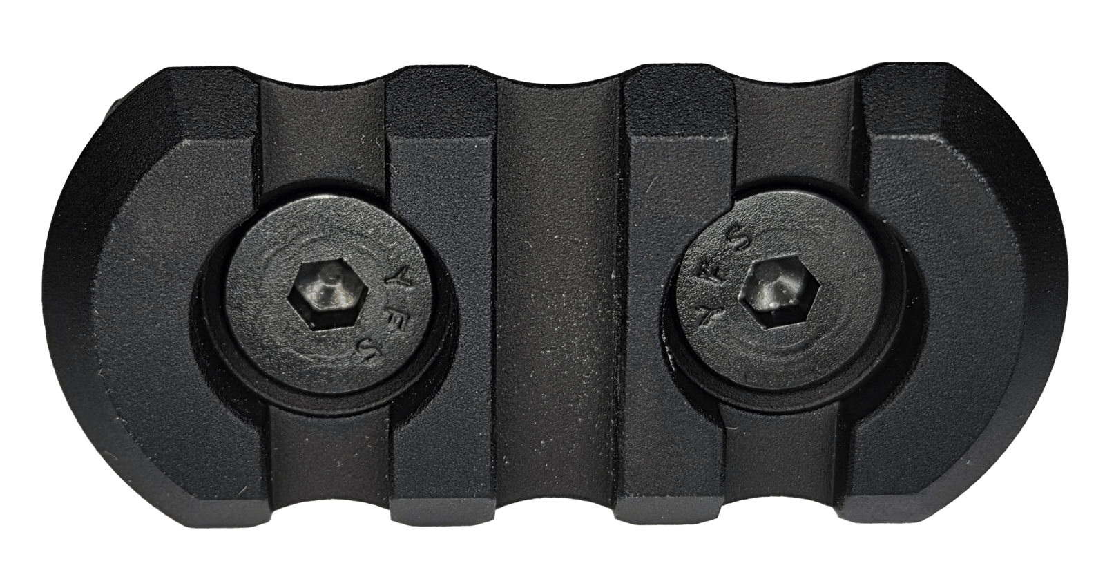 Tapco TAP22126  3 Slot Picatinny Rail Black Aluminum