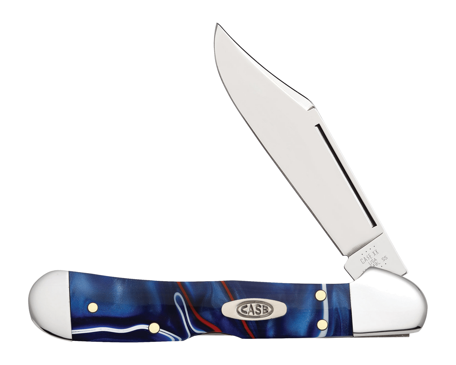 CASE 11211 PATRIOTIC KIRINITE MINI COOPERLOCK