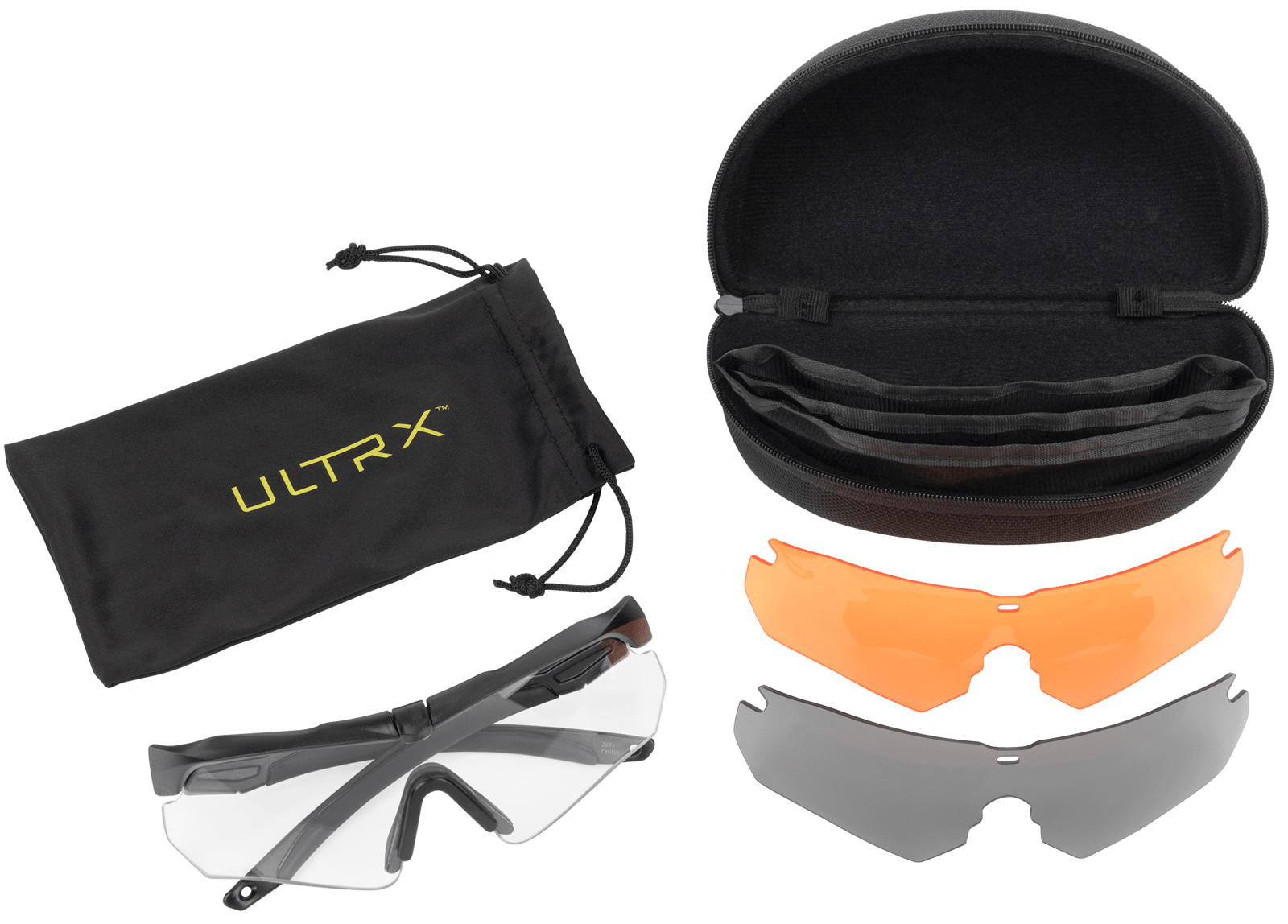 Allen 4190 Ultrx Safety Glasses 3 Pack