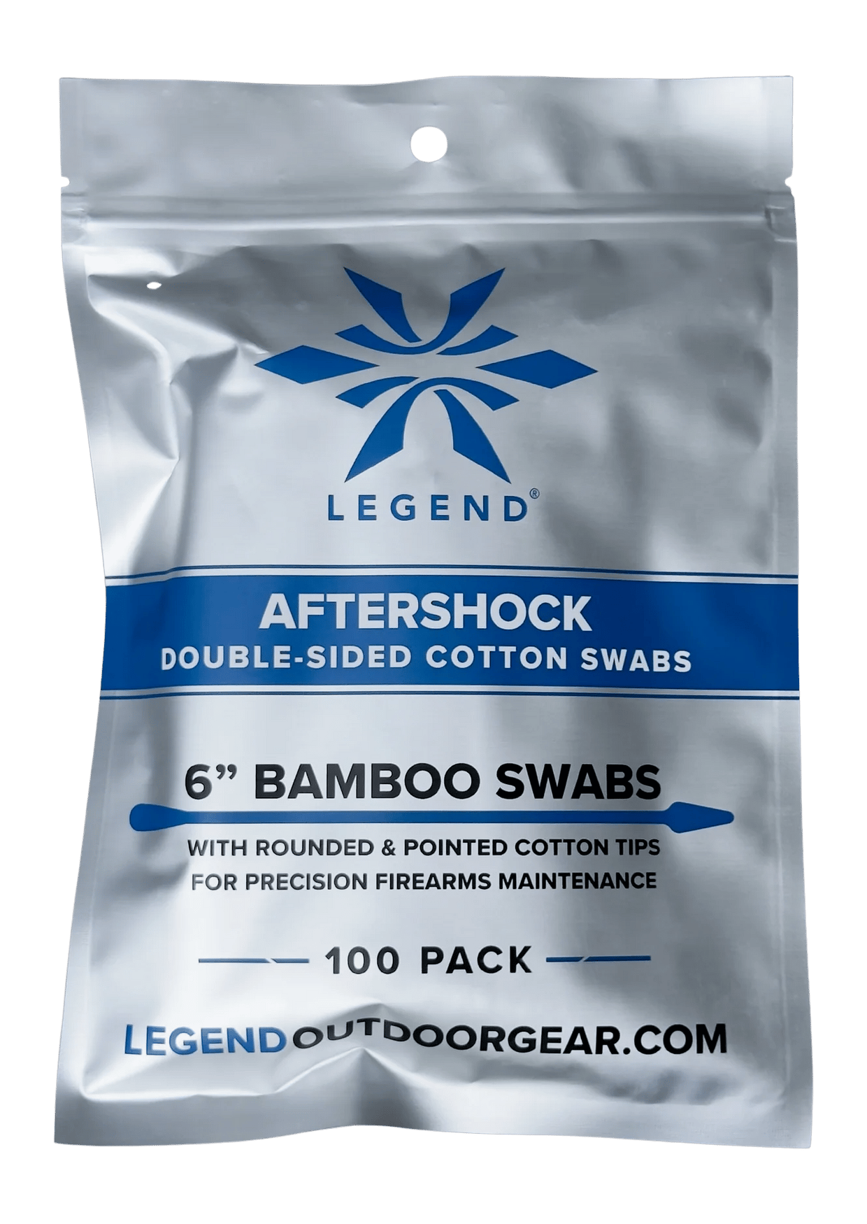 LEGEND AS-CS-100     AFTERSHOCK DBL SIDED 6"SWABS