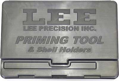 LEE PRIMING TOOL STORAGE BOX ONLY<