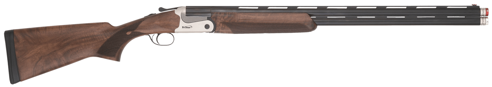 TriStar 33172 Cypher X 16 Gauge Break Open 2.75" 2rd 28" Blued Over/Under Vent Rib Barrel, Stainless Aluminum Receiver, Fixed Turkish Walnut Stock, Ambidextrous