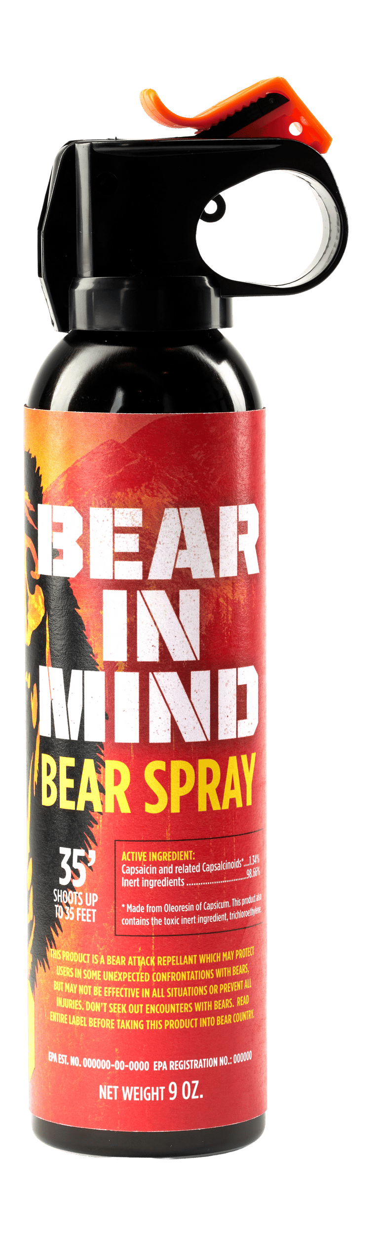 SKYLINE USA INC BSGG91000  Bear Spray Red Pepper 7.90 oz Canister