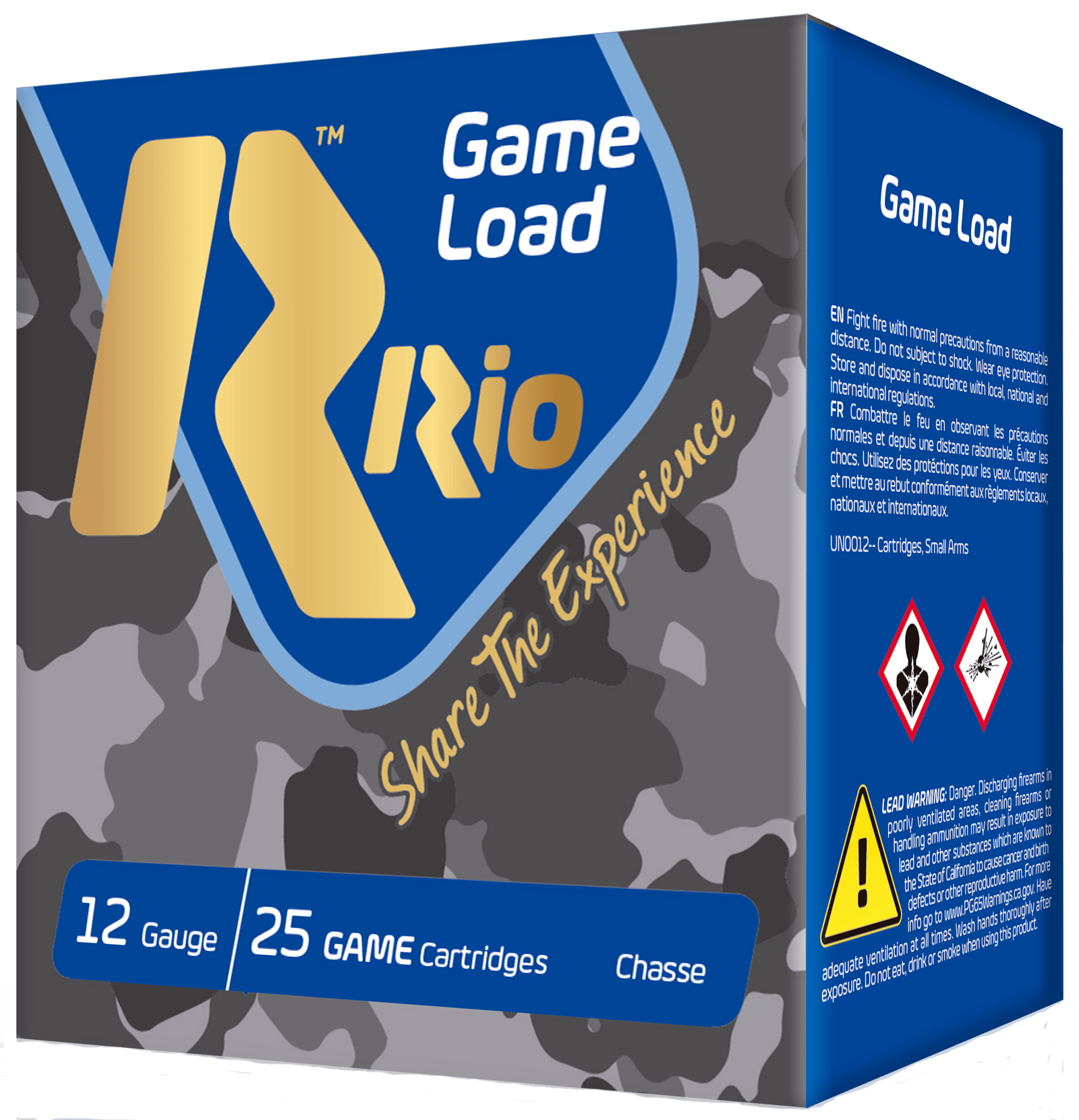 Rio Ammunition SG328 Game Load Super Game High Velocity 12Gauge 2.75" 1 1/8oz 8Shot 25 Per Box/10 Case