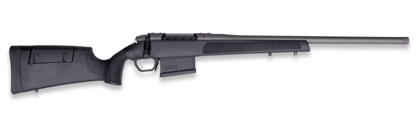 Weatherby 3WR0425RWR0T 307 Range SF 25 WBY RPM 5+1 20" Tungsten Cerakote Heavy Threaded Barrel, Tungsten Cerakote Steel Drilled & Tapped Receiver, Black Adj Cheek Piece & LOP Synthetic Stock, Right Ha