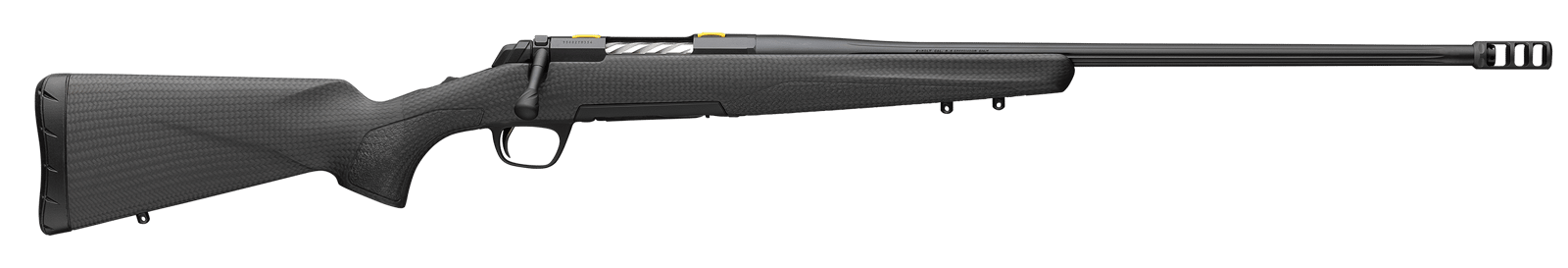Browning 035602299 X-Bolt Pro Full Size 6.8 Western 3+1 24" Matte Blued Fluted Sporter SR Barrel, Blued Drilled & Tapped/X-Lock Mount Steel Receiver, Black Fixed Synthetic Stock
