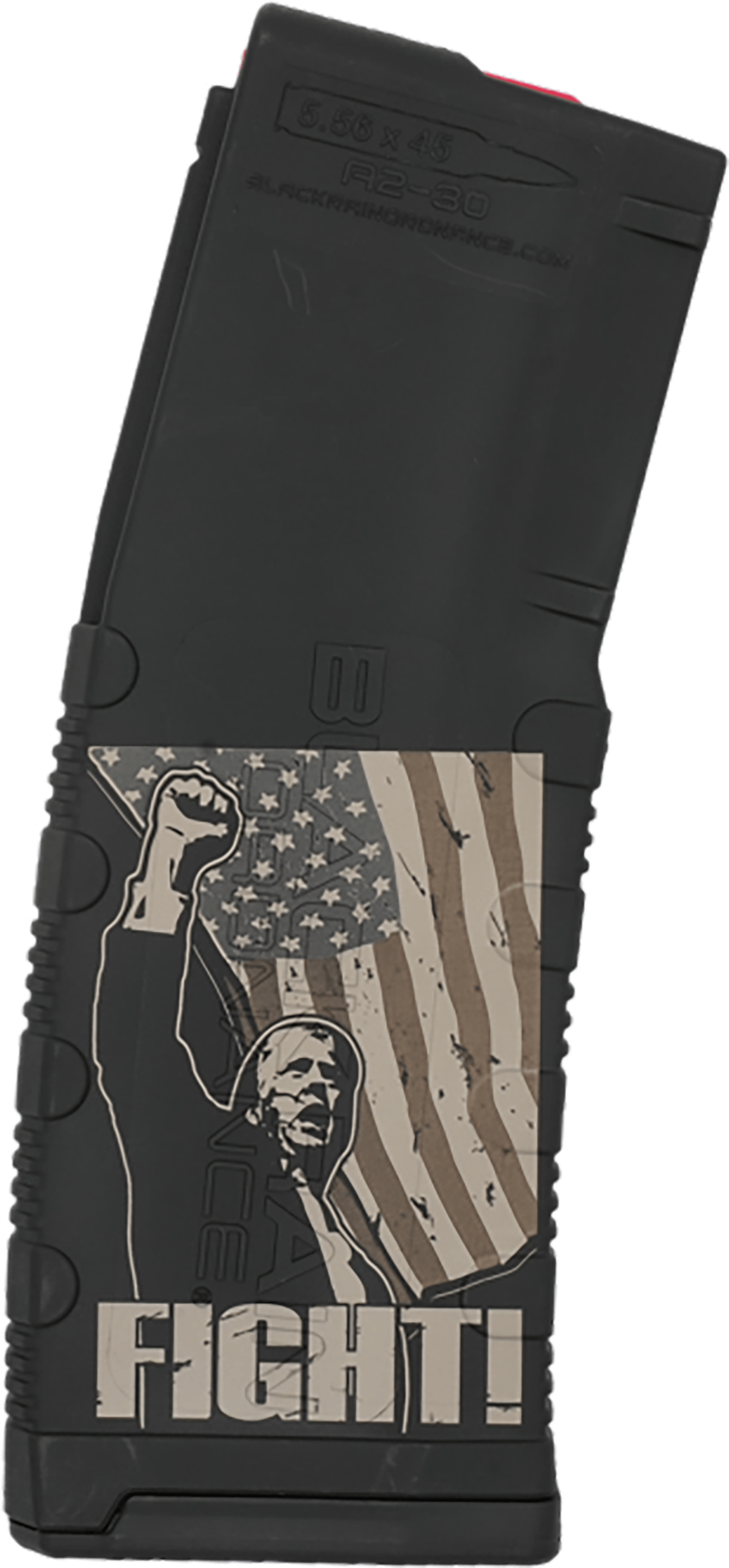 Black Rain Ordnance MAG30TRUMPFIGHT Magazine  30rd 223Rem/5.56NATO Fits Magazine Black Polymer