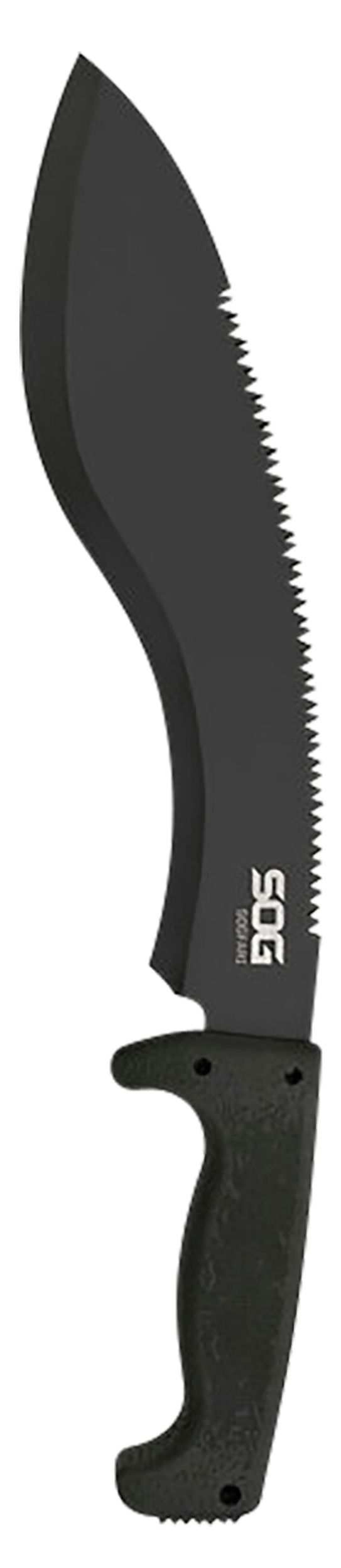 S.O.G SOGMC11N SOGfari  12" Black Hardcased 3Cr13MoV SS Blade Black Kraton Handle 18" Long Includes Sheath