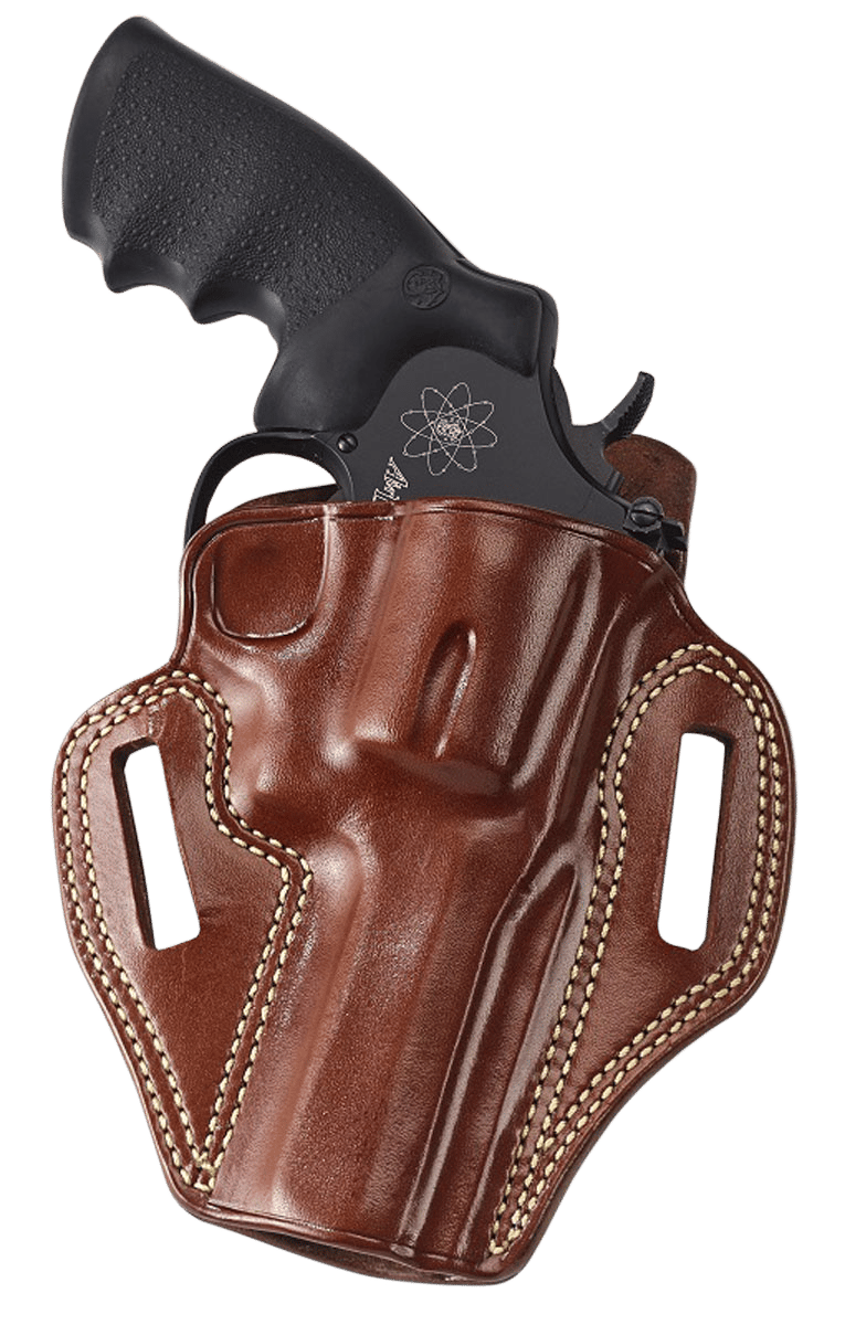 Galco CM266 Combat Master  OWB Tan Leather Belt Slide Fits 1911 Right Hand
