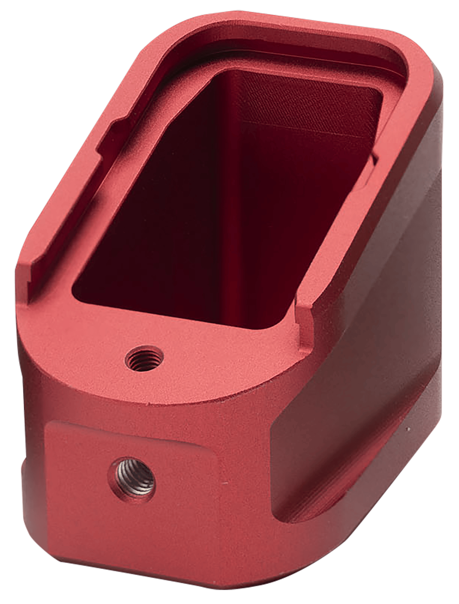 Strike Industries EMPALG17RED Extended Mag Plate  Fits Glock G17 Fits Glock G22 Red 6061 T-6 Aluminum