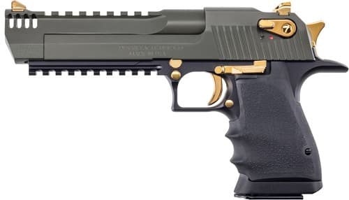 DESERT EAGLE L6 SERIES 357MAG 6" BLACK GREEN CERAKOTE!!
