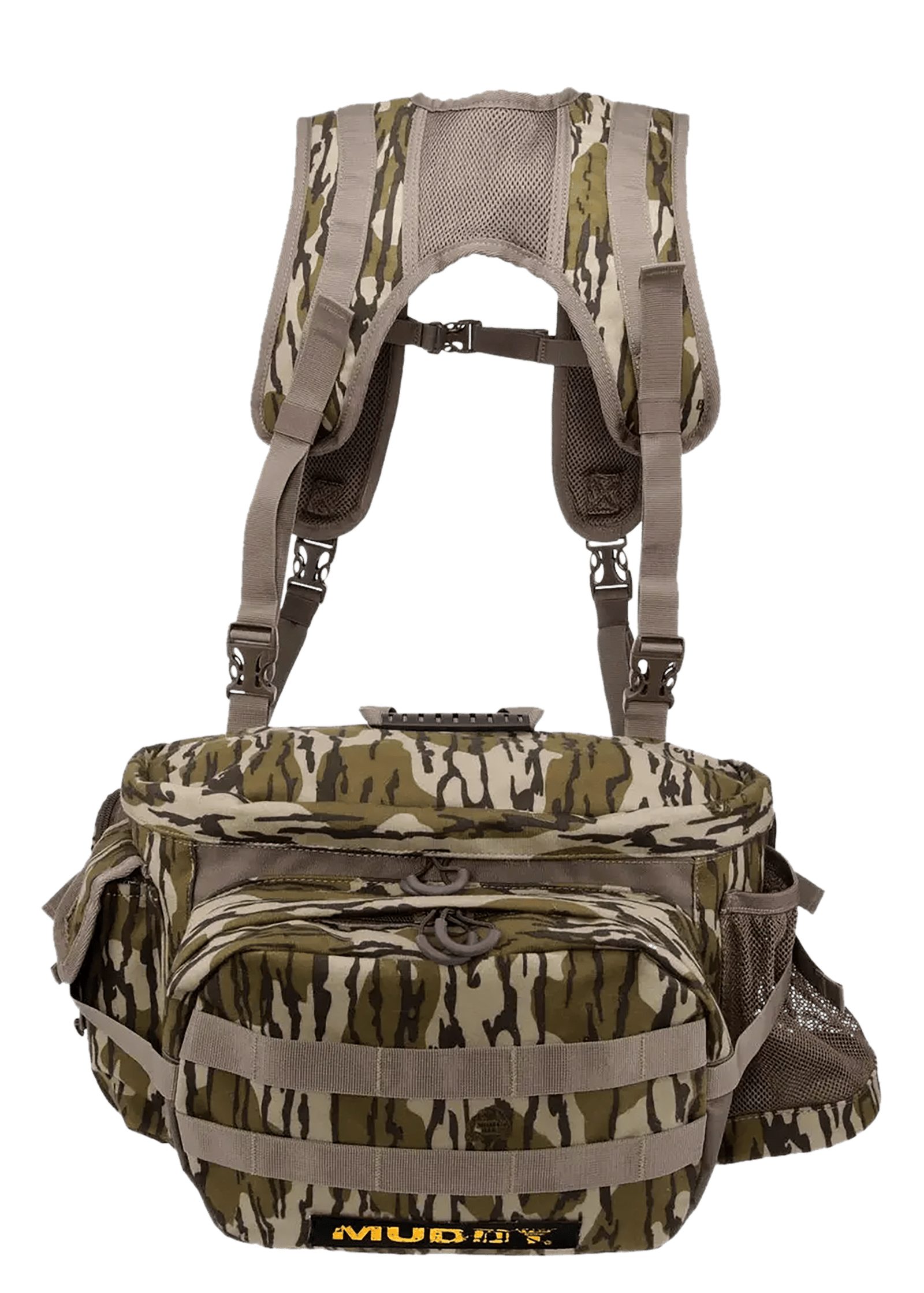 Muddy MUD-BPK-LMBR Pro Lumbar 500 Pack Mossy Oak Bottomland Polyester Zipper/Buckles Closure