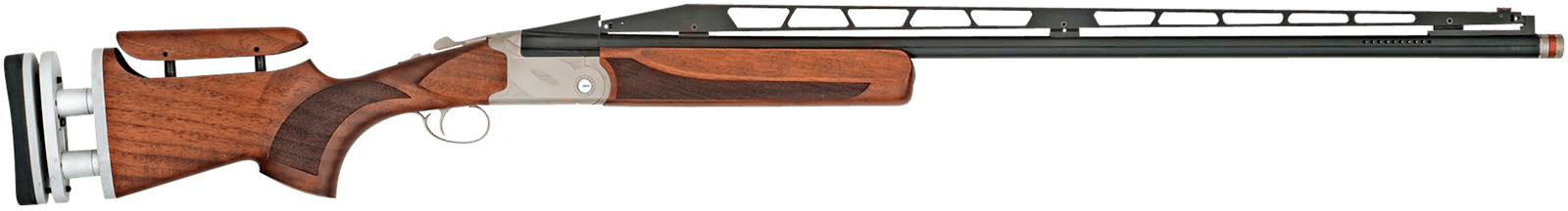 TriStar 35412 TT-15A Top Single Full Size 12 Gauge Break Open 2.75" 1rd 34" Blued Vent Rib Barrel, Silver Steel Receiver, Adj Comb Walnut Stock, Ext Beretta/Benelli Choke Tubes, Right Hand