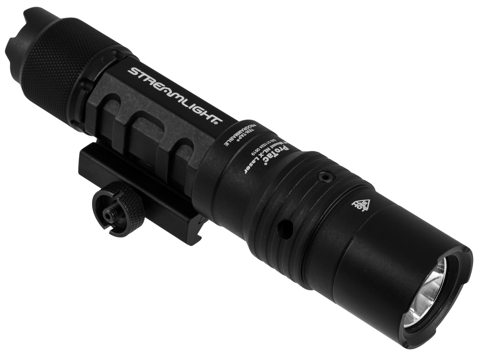 Streamlight 88089 ProTac HL-X Rail Mount Black Anodized Aluminum 60/1000 Lumens, White LED Bulb/Red Laser, 270 Meters, Beam Picatinny Rail Mount