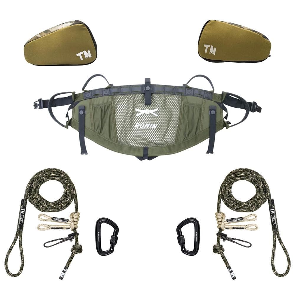 Timber Ninja Outdoors Ronin Saddle Starter Kit Regular Up To 36" Green