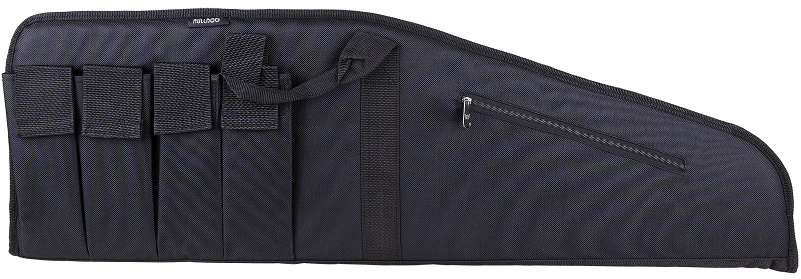 Bulldog BD422 Extreme Tactical  35" Black Water-Resistant Nylon, Tricot Lining, 4 External Velcro Magazine Pouches, Soft Padding