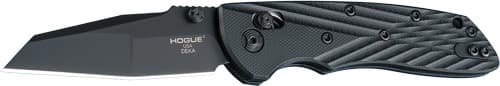HOGUE DEKA 3.25" ABLE LCK FLDR WHARNCLIFFE G-10 FRME BLACK