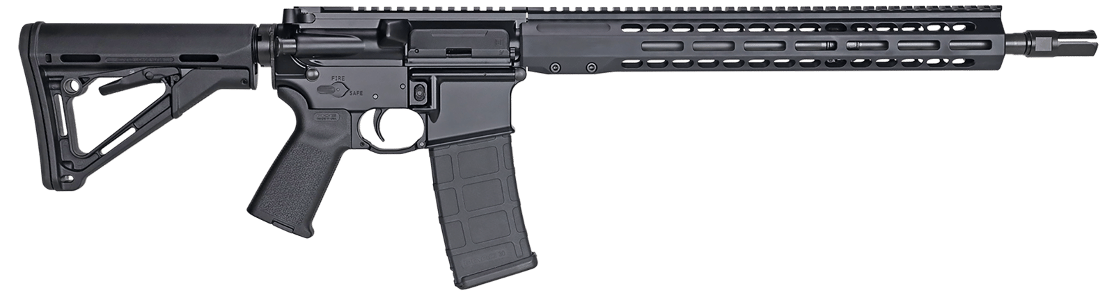 Barrett 19726  REC7 DI 5.56x45 NATO 30+1 16" Black Anodized 7075-T6 Aluminum Receiver