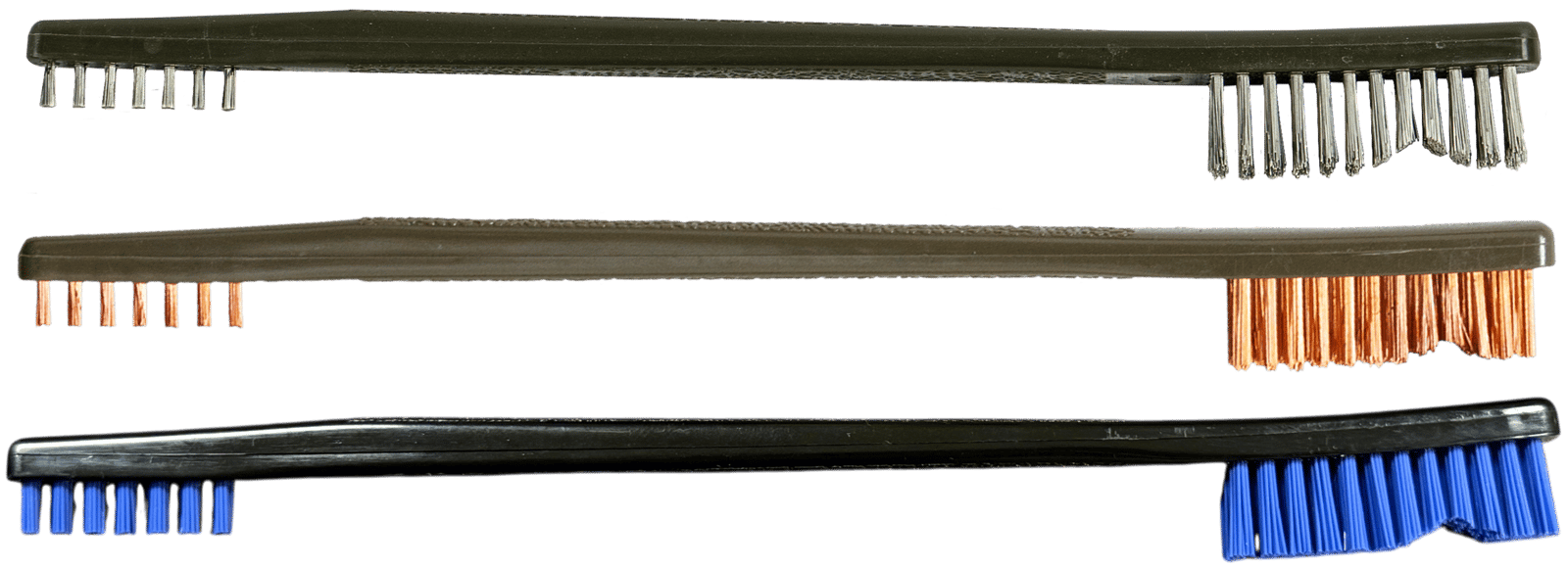 PROSHOT AP-3PK  NYLON/BRONZE/SS AP UTIL BRUSH 3PK