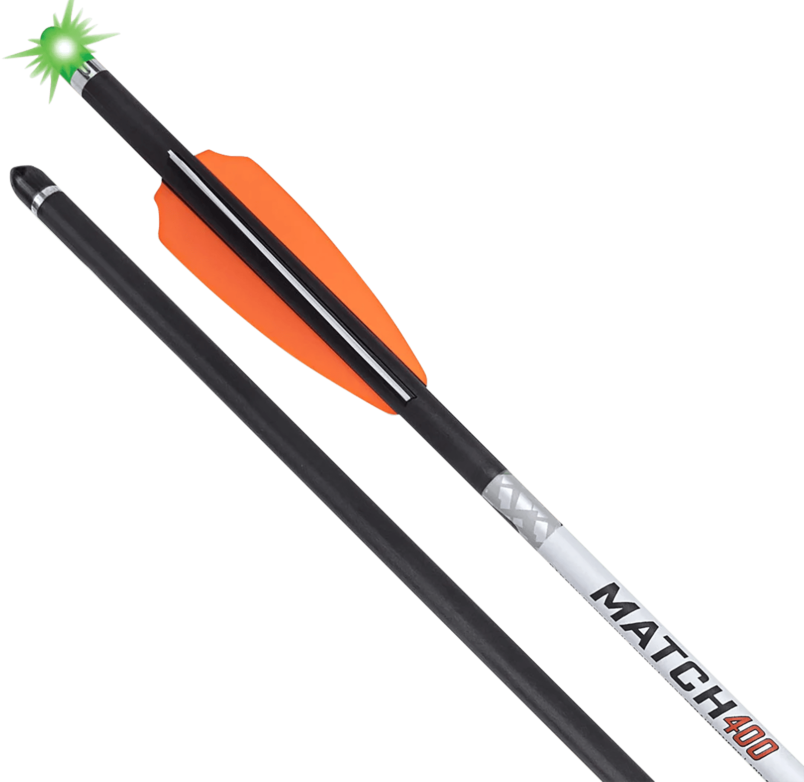 Tenpoint HEA7693 Match 400 Alpha Blaze Carbon 20".004 Straightness 3 Pack green