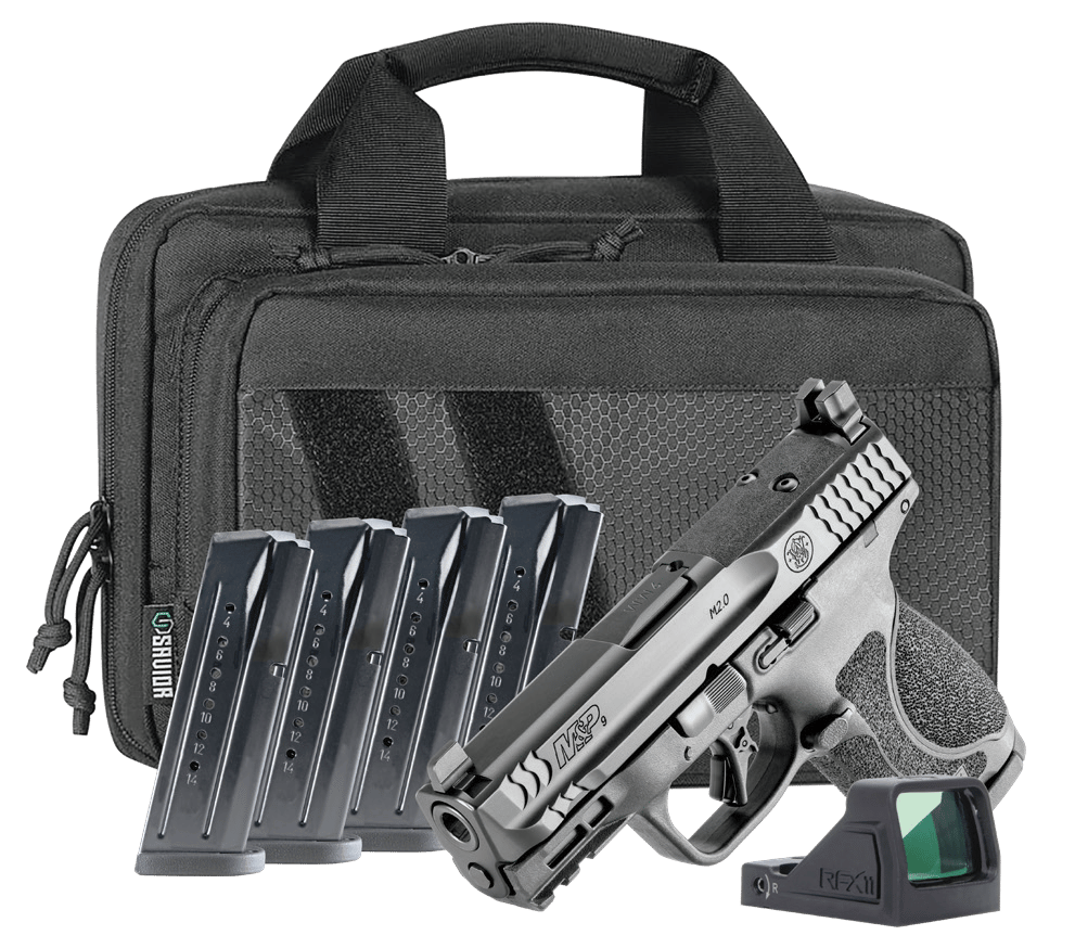 S&W M&P9 2.0  14781 9MM CMP OR NTS CARRY ON BUNDLE