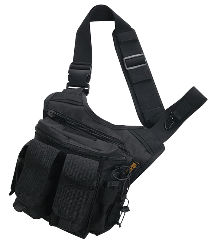 US PeaceKeeper P20307 Rapid Deployment Pack  Shoulder Sling 600D Polyester Black