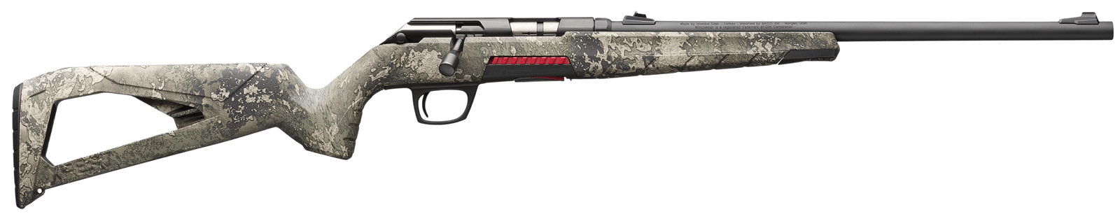Winchester Repeating Arms 525206102 Xpert Strata 22 LR 10+1 18" Matte Black Steel Barrel, Matte Black Drilled & Tapped Steel Receiver, Picatinny Rail Forend, TrueTimber Strata Adj Cheek Piece & LOP Sy