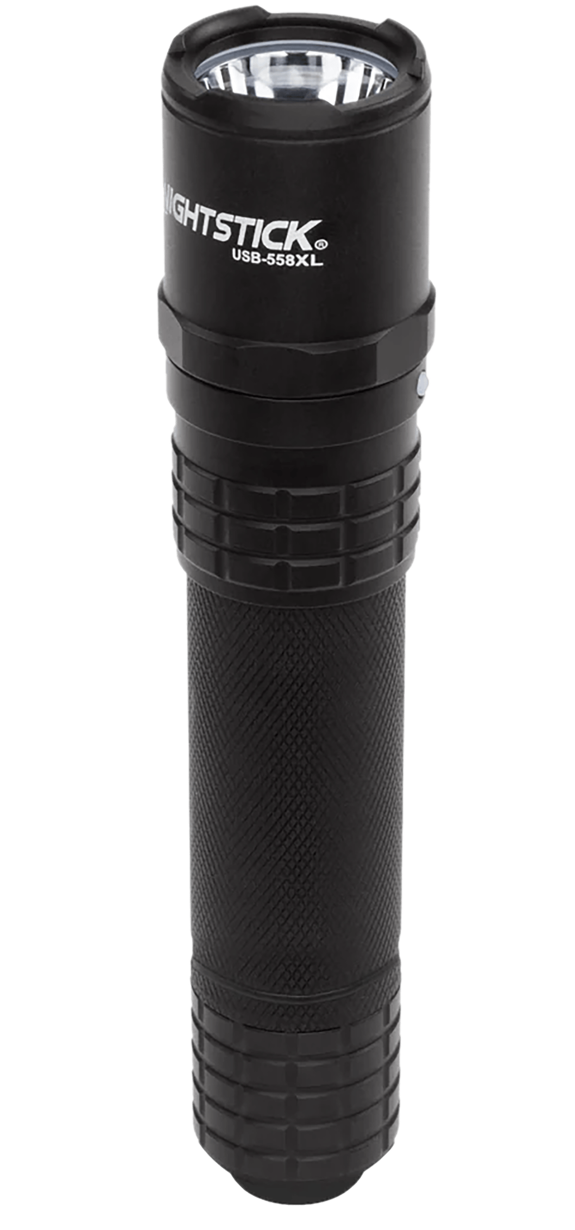 Nightstick USB558XL USB Tactical Flashlight  Black Anodized 125/450/1100 Lumens White LED