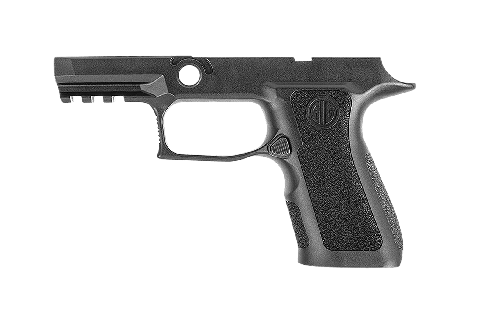 Sig Sauer GRIPMODXC943MBLK P320 Grip Module X-Series Compact (Medium Size Module), 9mm Luger/40 S&W/357 Sig, Black Polymer, Fits Sig P320 (3.60" & 3.90")