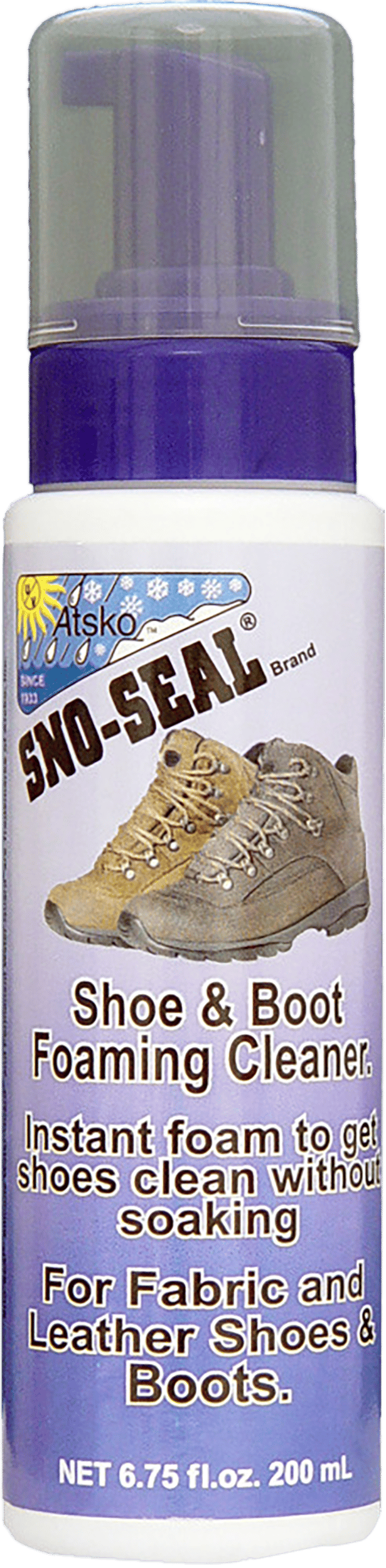 Atsko 1365 Shoe and Boot Foaming Cleaner 6.75 oz