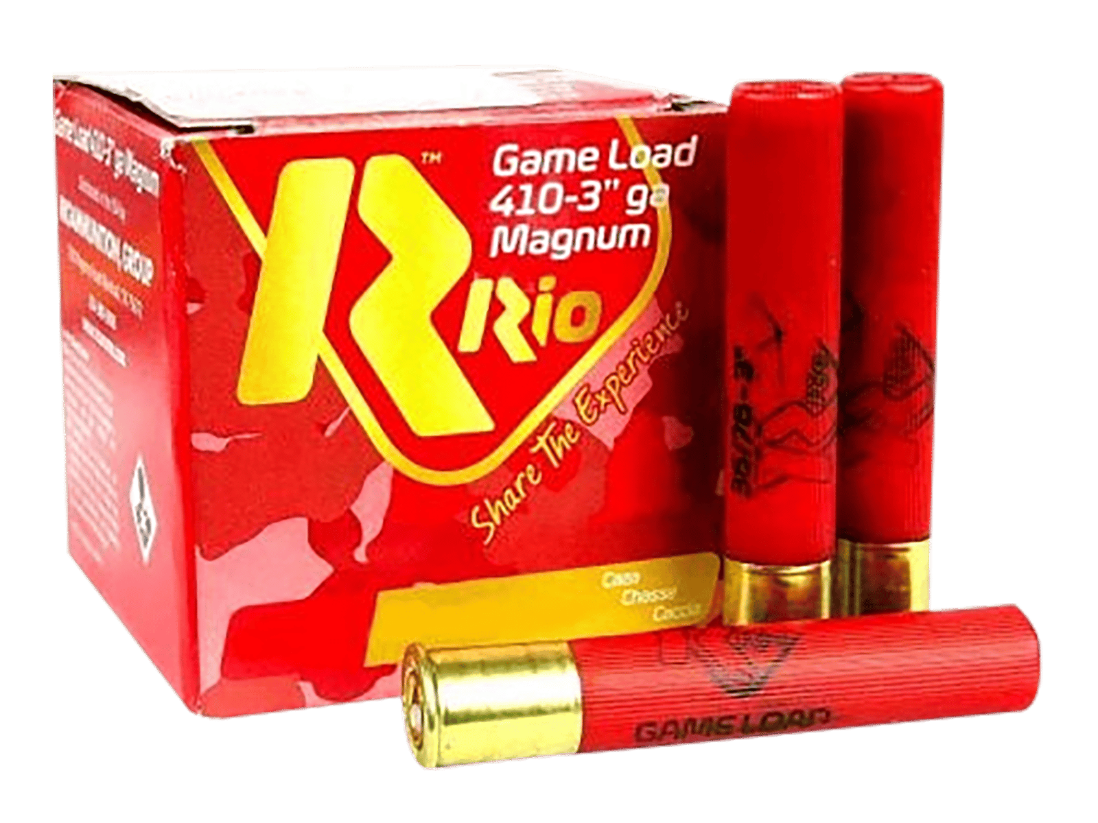 Rio Ammunition RCHV368 Game Load  410Gauge 3" 11/16oz 8Shot 25 Per Box/10 Case