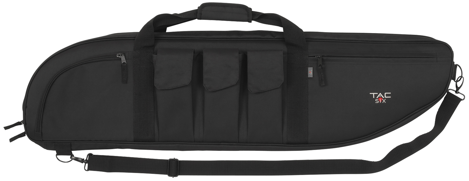 Tac Six 10929 Batallion Tactical Case 42" Black Endura Rifle