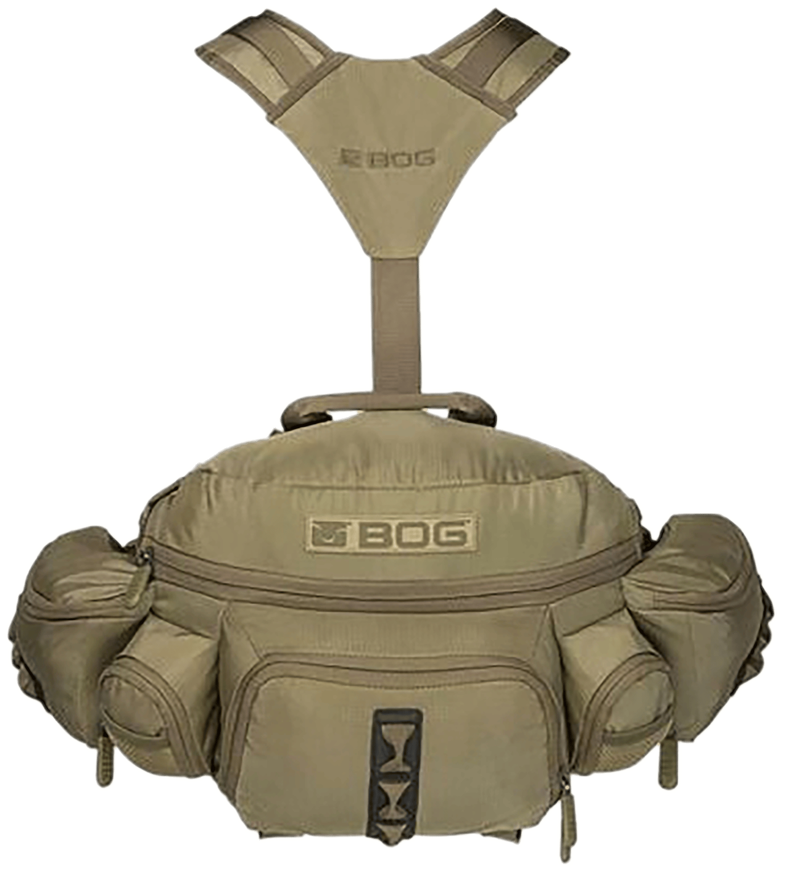 Bog-Pod 1159190 Ultimatum Hunting Fanny Pack OD Green Nylon 1000 cu.in Volume