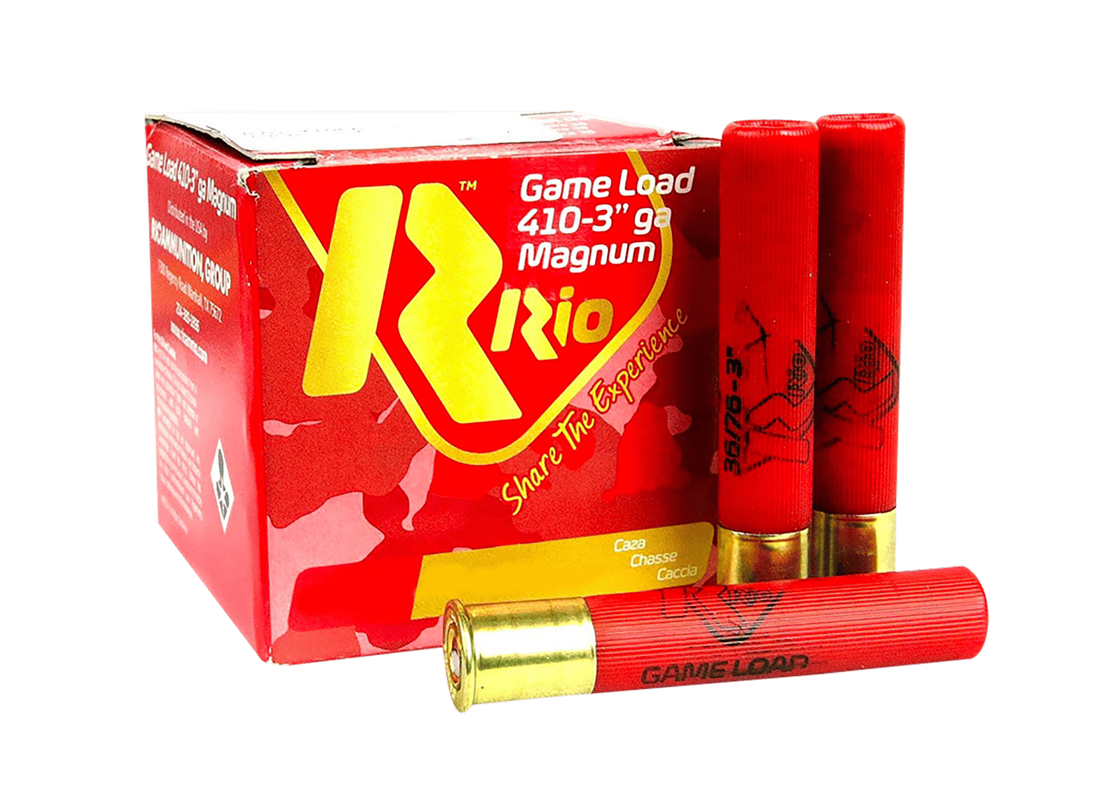 Rio Ammunition RCHV3675 Game Load  410Gauge 3" 7.5Shot 25 Per Box/10 Case