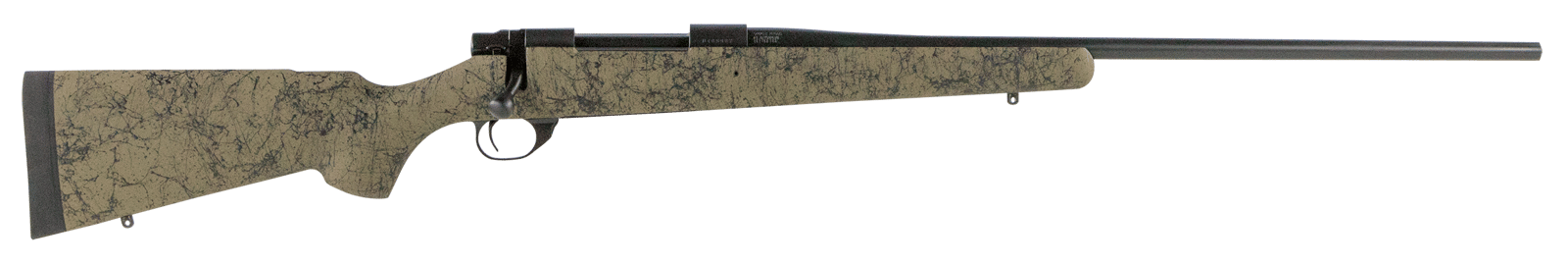 Howa HHS62503 M1500 HS Precision 6.5 Creedmoor 5+1 22" Barrel, Black Metal Finish, Green Black Webbed Fixed HS Precision Stock