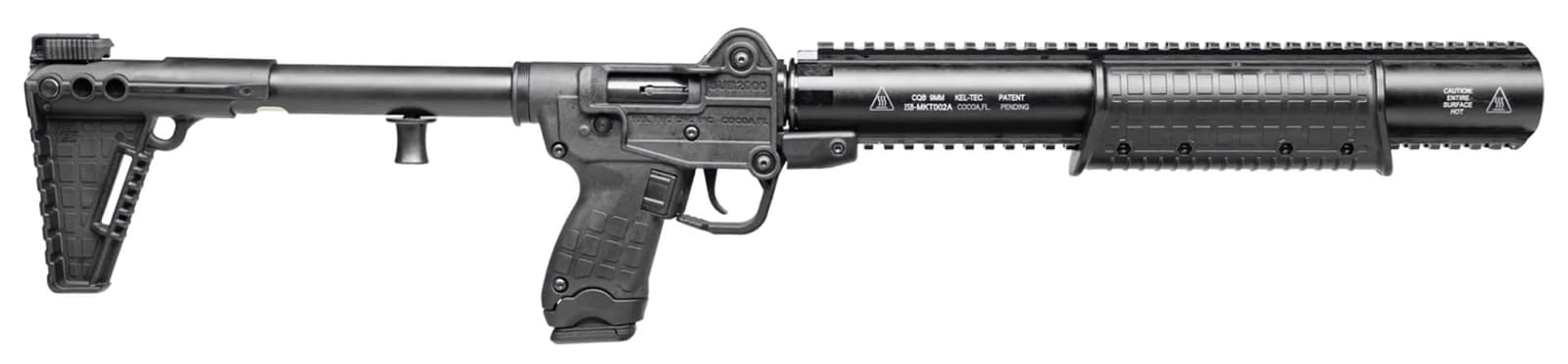 KEL SUB-2000 CQB 9MM 16 GLOCK 17RD BLK