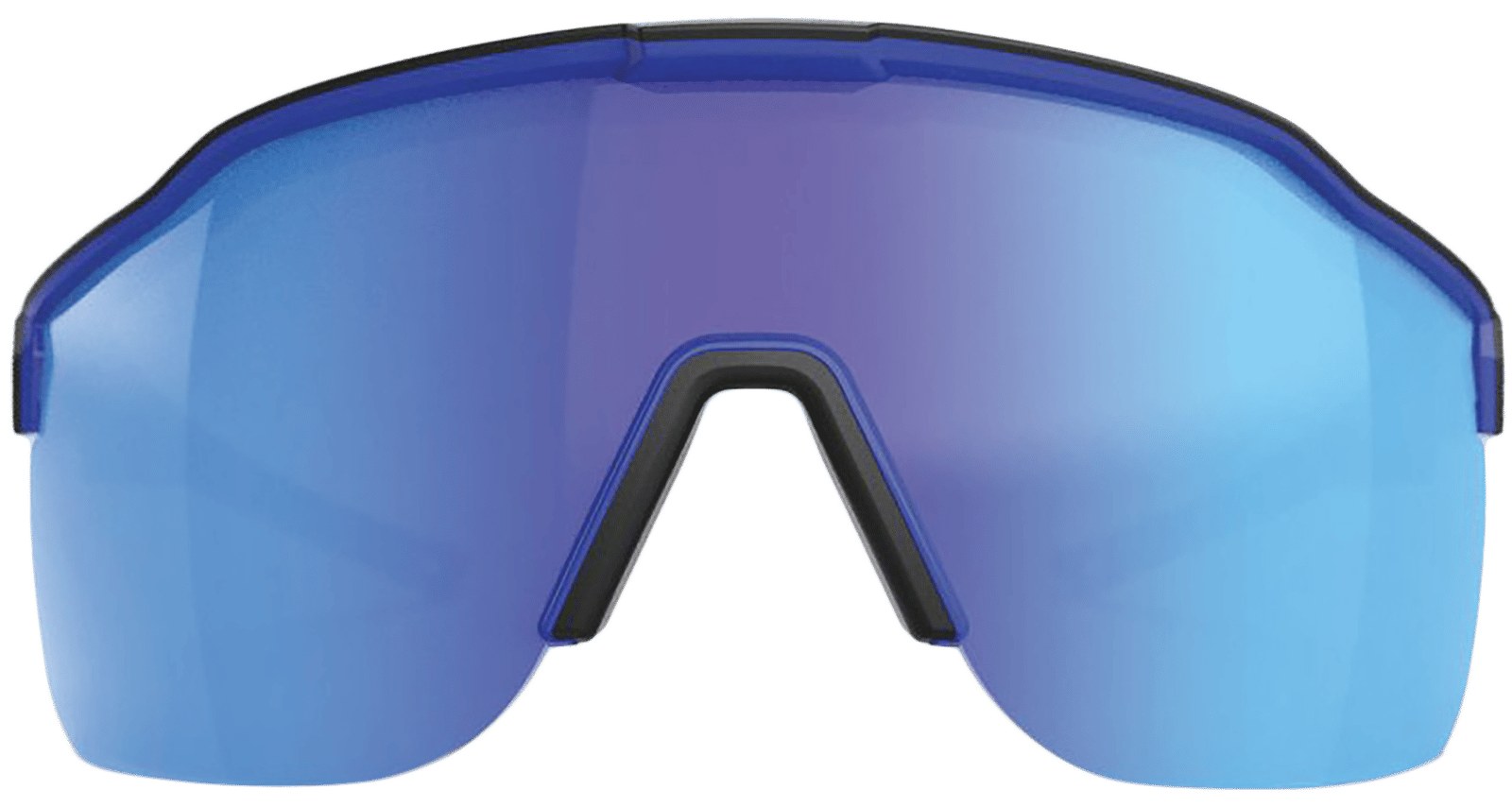 Glock AS41038 Safe Action Tactical Glasses Blue Mirror Lens Black Frame