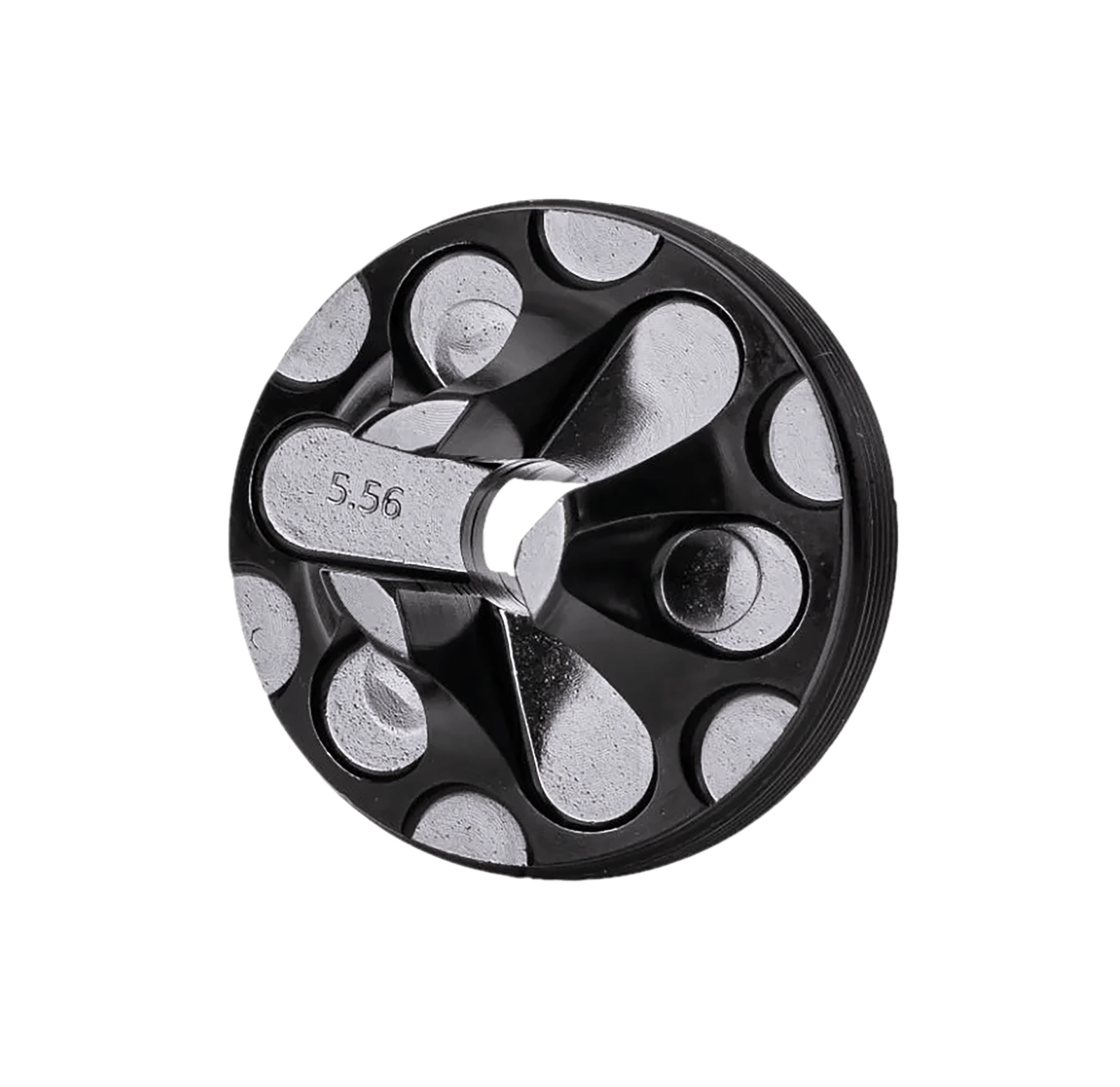 Rugged Suppressors FC007 Flash Hider Front Cap  5.56mm, Black Steel
