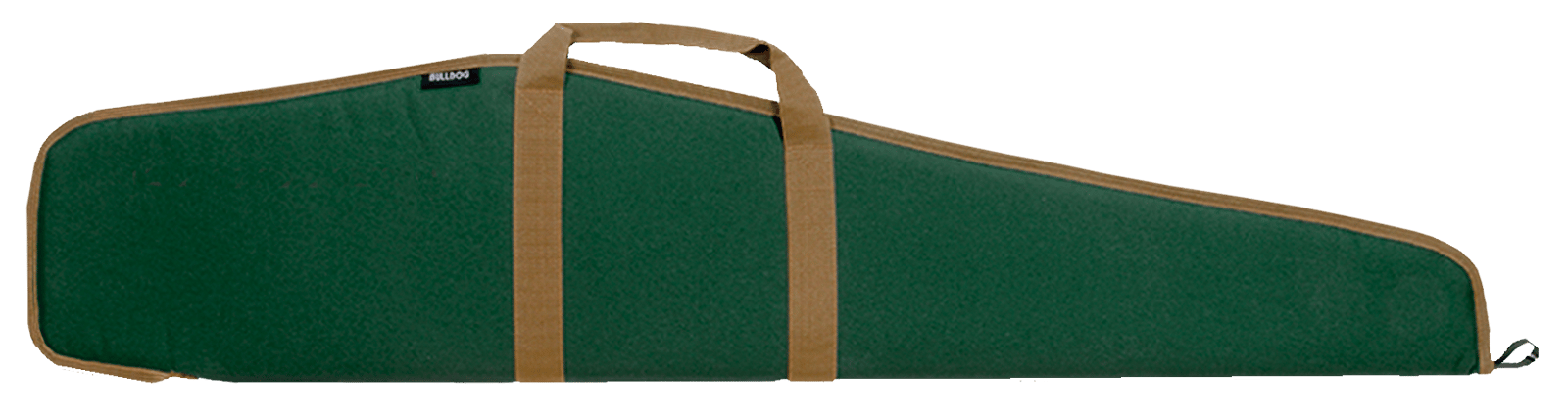 Bulldog BD101 Pit Bull  48" Green w/Tan Trim Water Resistant Nylon Closed-Cell Foam for Scoped Rifles