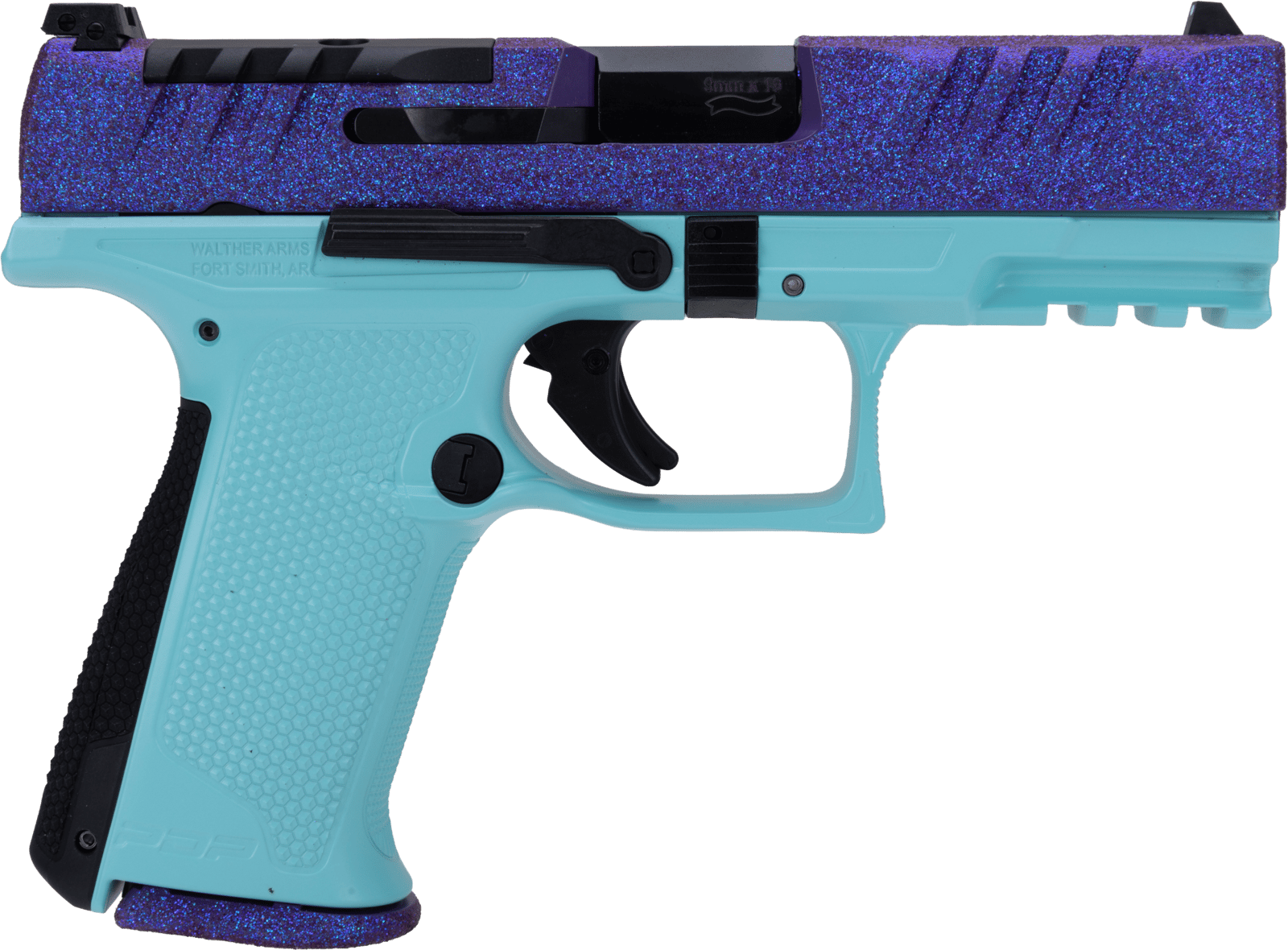 Walther Arms  PDP F-Series Sports South Exclusive 9mm Luger 4" Polygonal Rifled Barrel, Optic Ready/Serrated Slide Polymer Frame w/Picatinny Rail