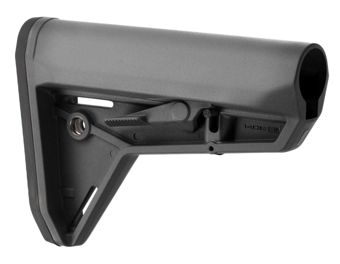 Magpul MAG347-GRY MOE SL Carbine Stock Stealth Gray Synthetic for AR-15, M16, M4 with Mil-Spec Tube (Tube Not Included)