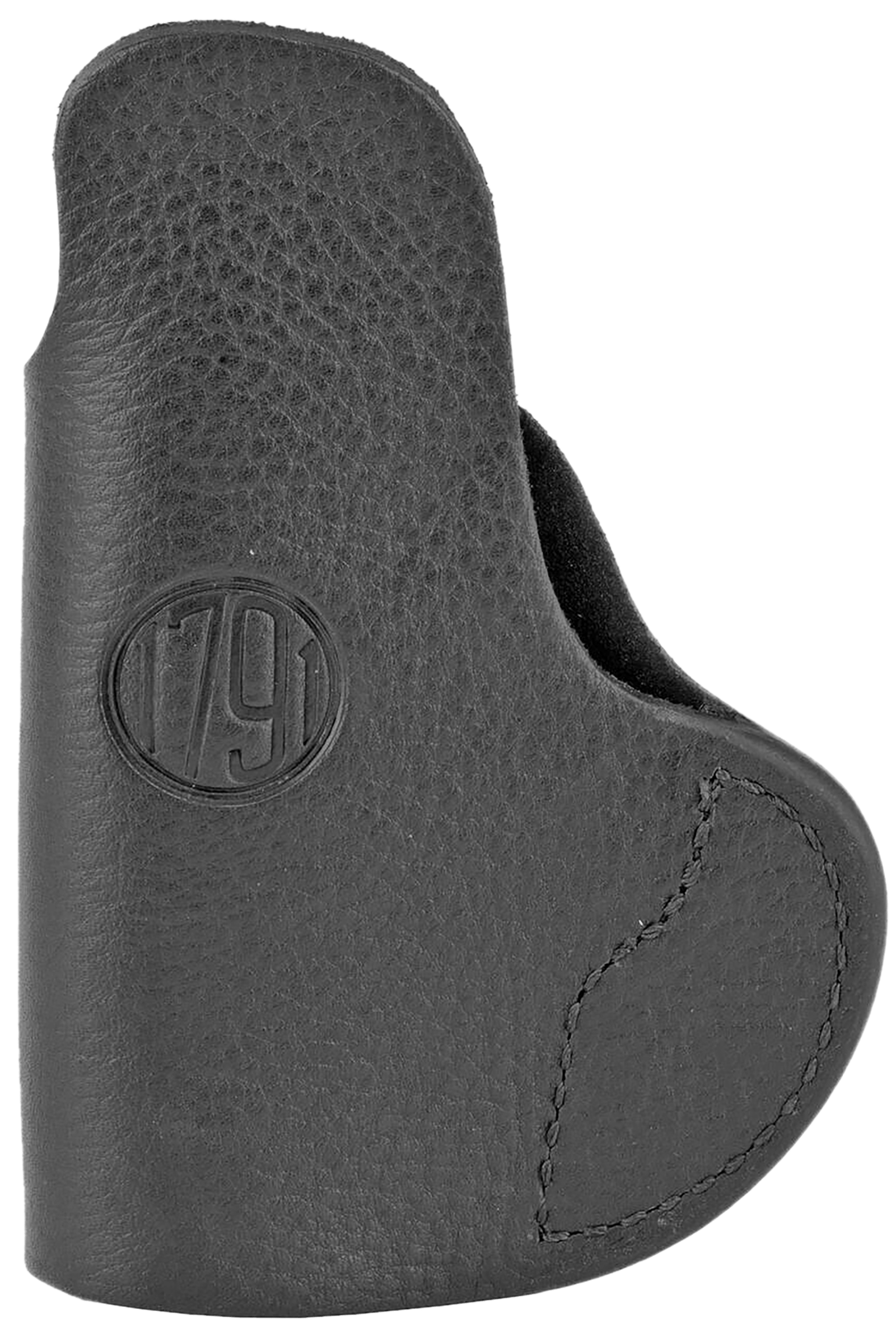 1791 Gunleather SCH0NSBL SCH  IWB Size 0 Night Sky Black Leather Belt Clip/Sig P238/S&W Bodyguard Left Hand