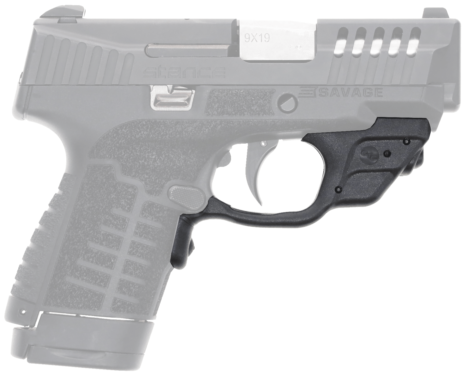 Crimson Trace 013000161 Laserguard  Savage Arms Stance, Red Laser Black Polymer