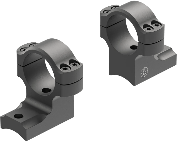 Leupold 181334 BackCountry Ring Mount Matte Black Savage 10/110 Round Receiver