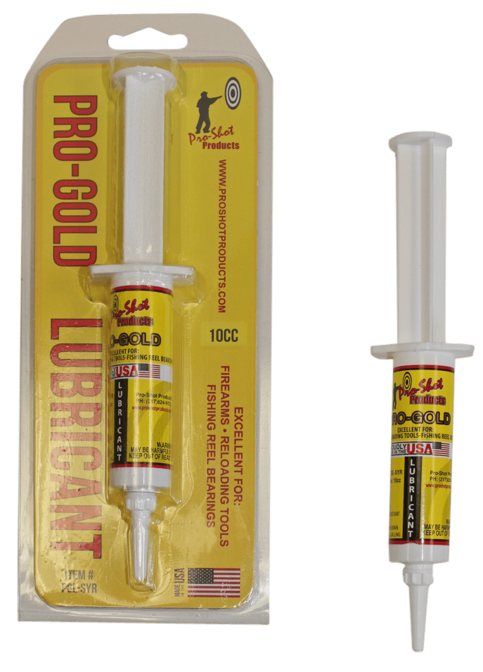 Pro-Shot PGLSYR Pro-Gold Lubricant 10 cc Needle Oiler