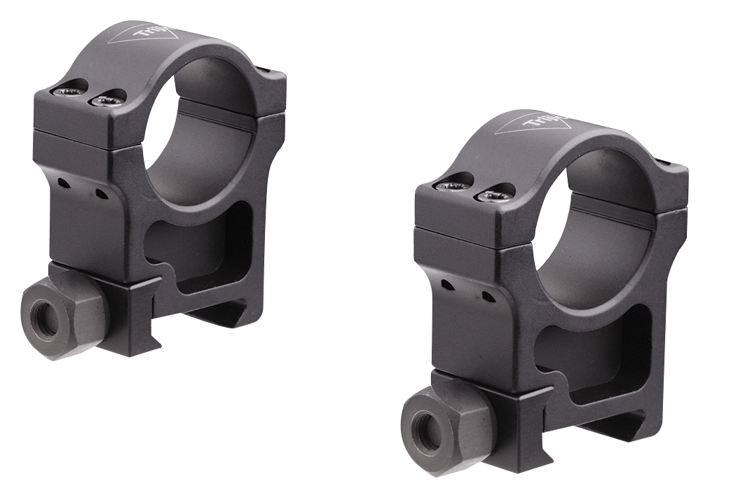 Trijicon AC22006 Riflescope Rings  Black Hardcoat Anodized  1"  Extra High